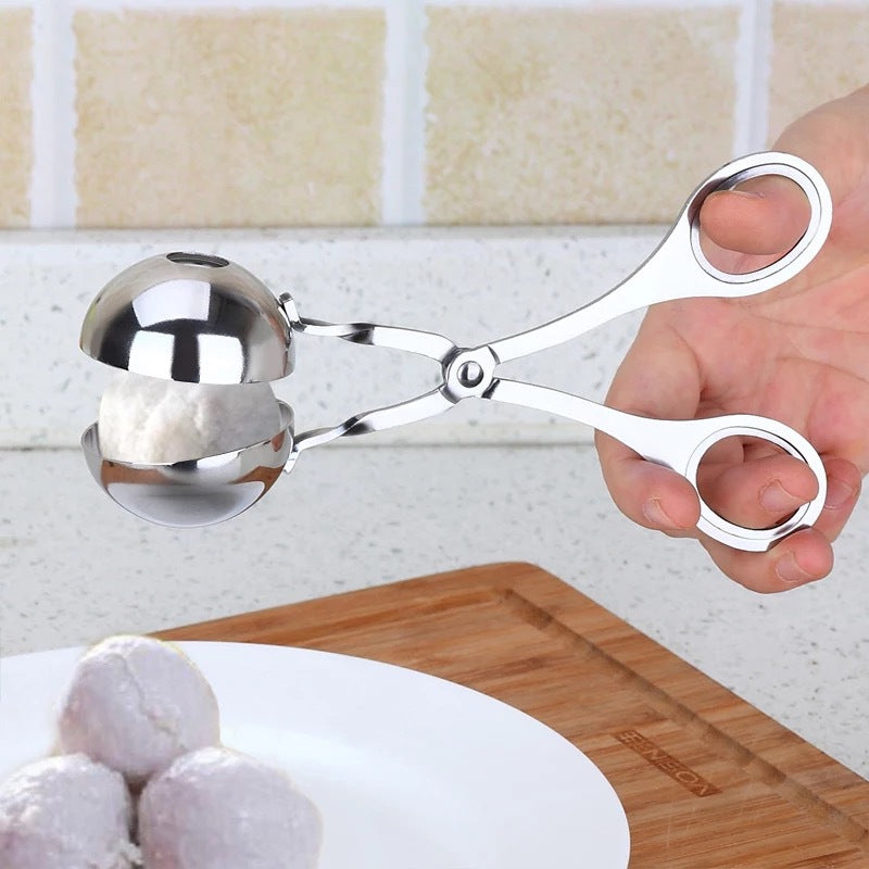 Cuchara para hacer albóndigas antiadherente, herramienta práctica para cocinar, accesorios de cocina, fabricante de bolas de carne
