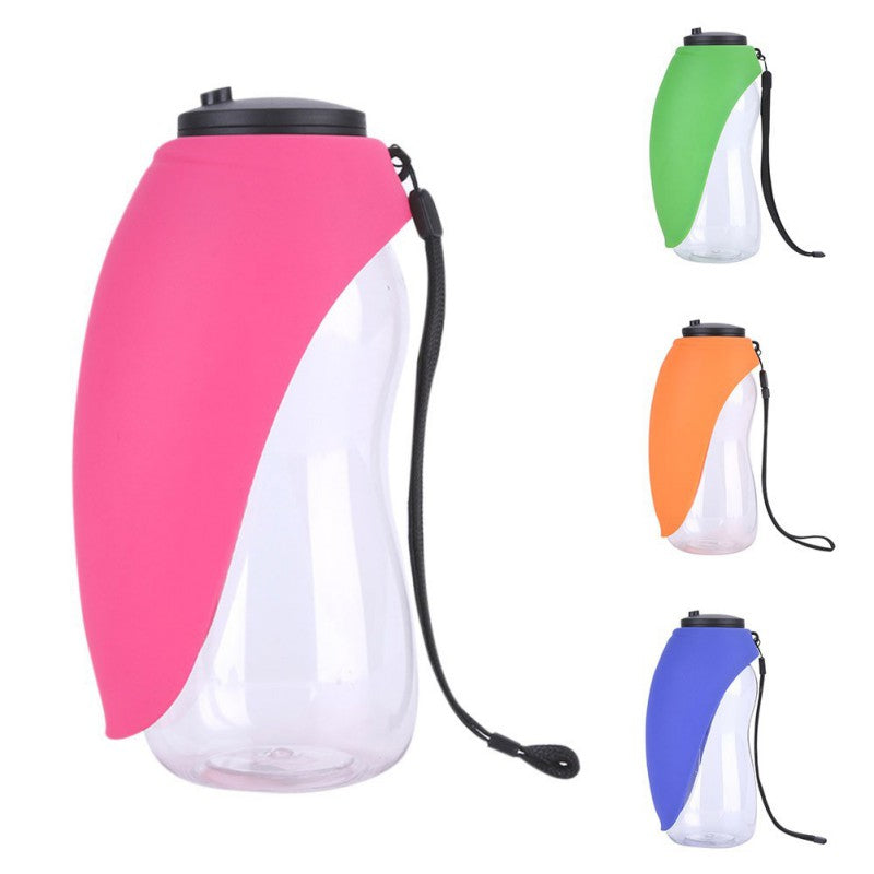 Botella de agua portátil para perros, cuencos para beber para perros pequeños y grandes, dispensador de agua, taza acompañante, cuenco para gatos, productos para mascotas