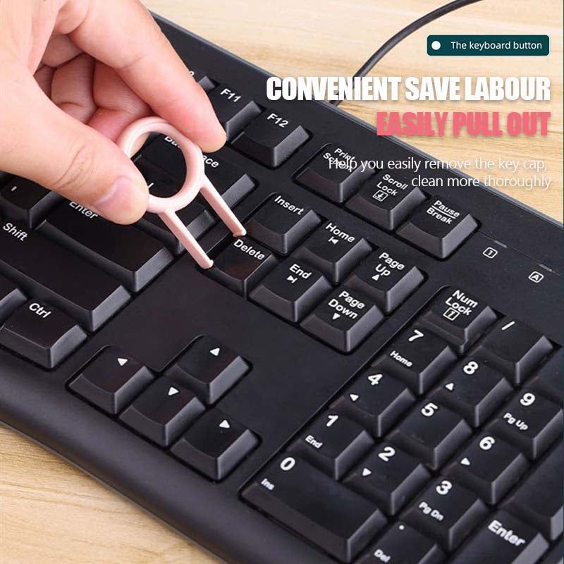 Juego de bolígrafos de limpieza multifuncionales compatibles con Bluetooth, limpiador de teclado, herramientas de limpieza, kit extractor de teclas