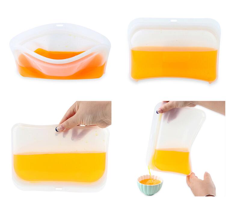 Bolsa de silicona ecológica para conservar alimentos