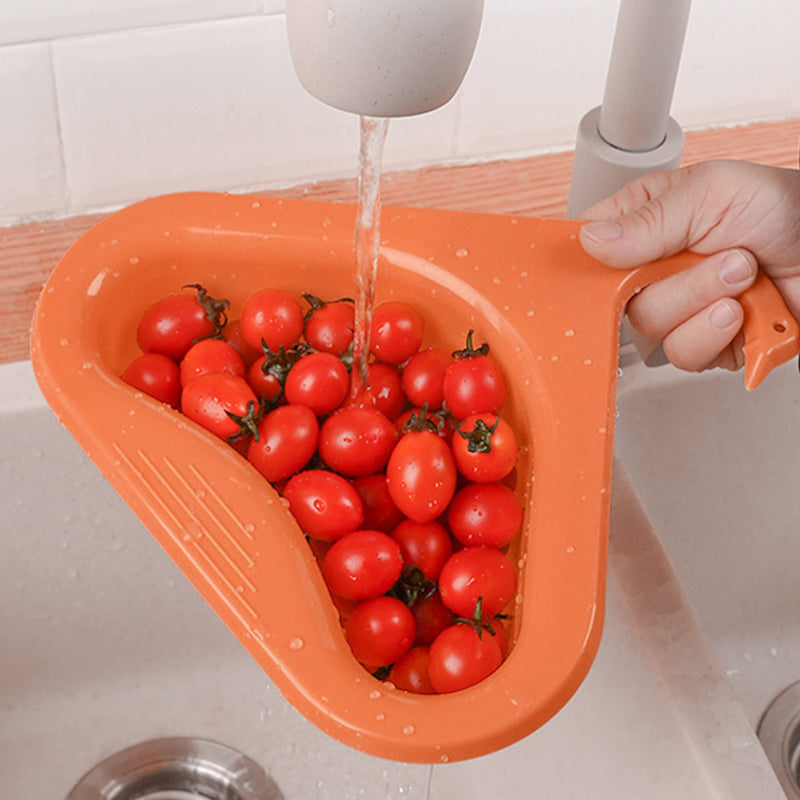 Cesto de drenaje colgante para fregadero, filtro de frutas y verduras, cesta de drenaje para cocina, cesta de drenaje de cisne para separación de residuos secos y húmedos