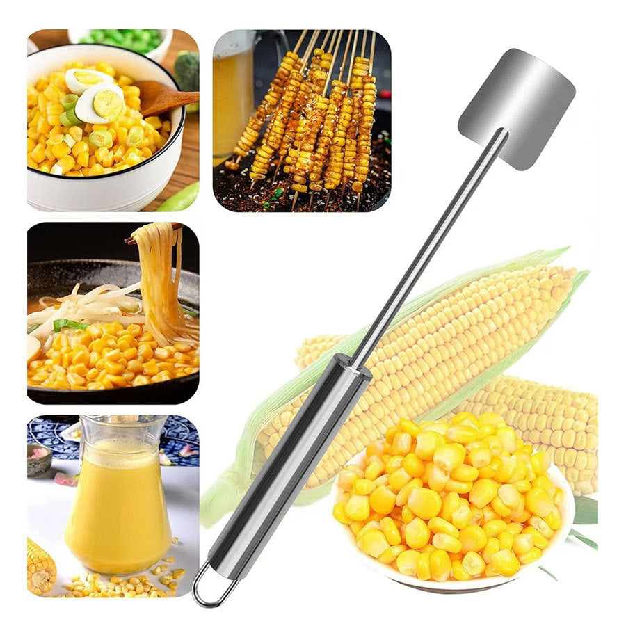Pala de maíz multifuncional de acero inoxidable para cocina doméstica