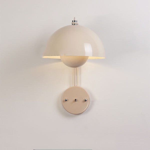Lámpara de pared nórdica minimalista moderna creativa con forma de capullo de flor