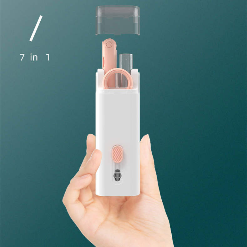 Juego de bolígrafos de limpieza multifuncionales compatibles con Bluetooth, limpiador de teclado, herramientas de limpieza, kit extractor de teclas