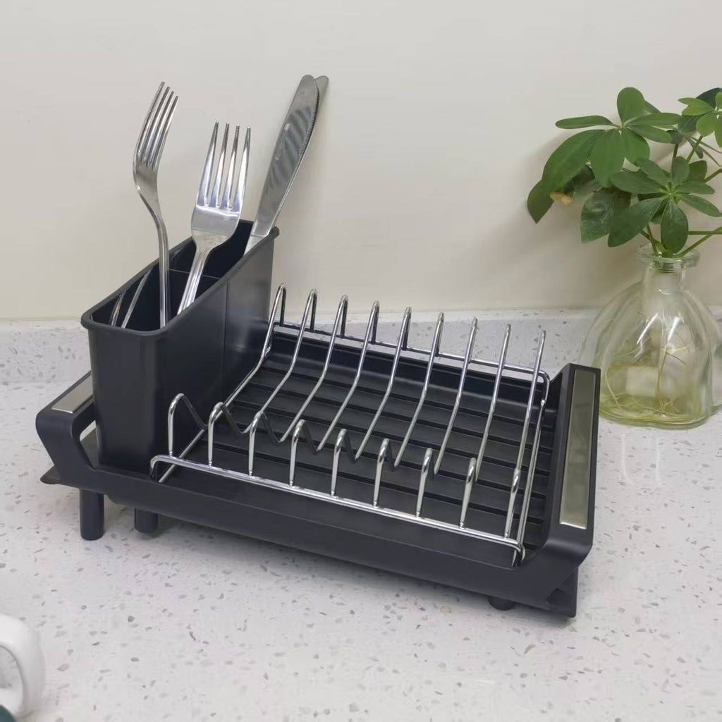 Kitchen Countertop Plastic Bowl And Chopstick Organizer