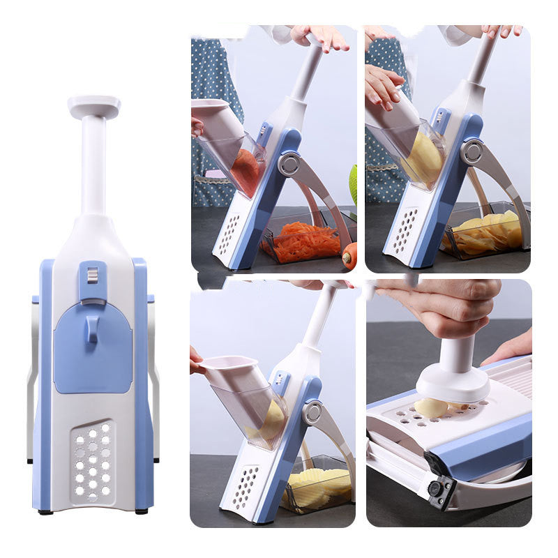 Cortador de Verduras Multifuncional para Cocina, Rallador de Verduras, Accesorios para Frutas