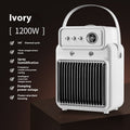 Calentador de habitación eficiente 2 en 1 de 1200 W, calentador de mesa humidificador con protección contra sobrecalentamiento, calentador de interior adecuado para oficinas