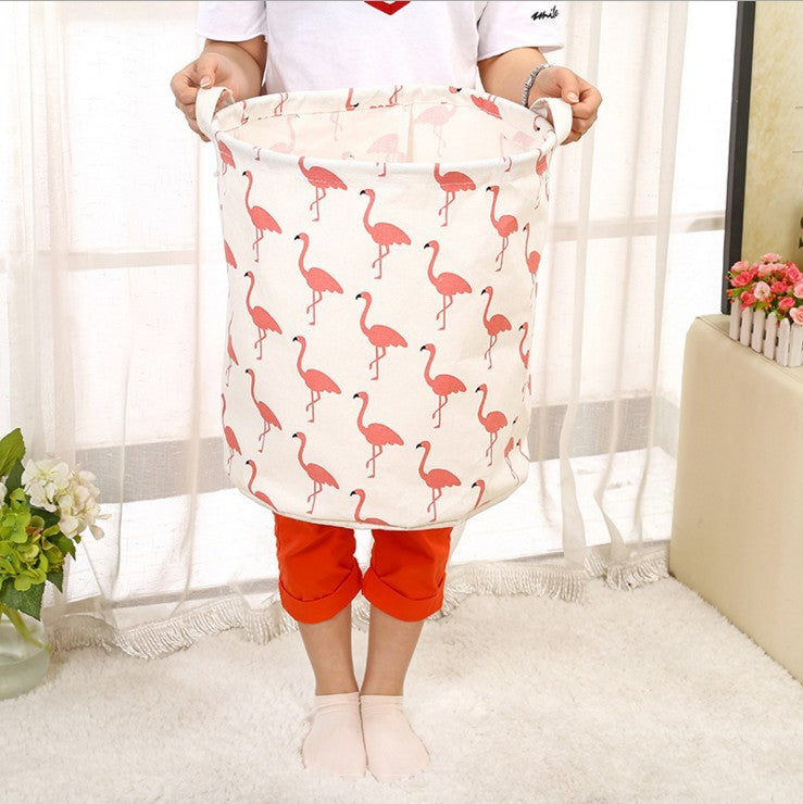 Cesto de ropa plegable, cesto de ropa de algodón y lino, baño, lavandería, ropa sucia, cesta de almacenamiento de juguetes