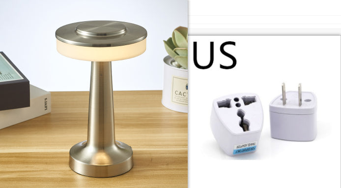 Mesa de carga de mesa de comedor creativa con mancuernas para hotel