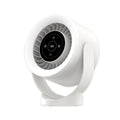 Desktop Adjustable Fan Light Rechargeable Wall Mount Table Fan Light Led Display Air Circulation Cooling USB Table Fan Light