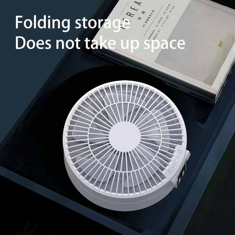 Control remoto portátil recargable techo USB eléctrico ventilador plegable luz nocturna enfriador de aire electrodoméstico hogar