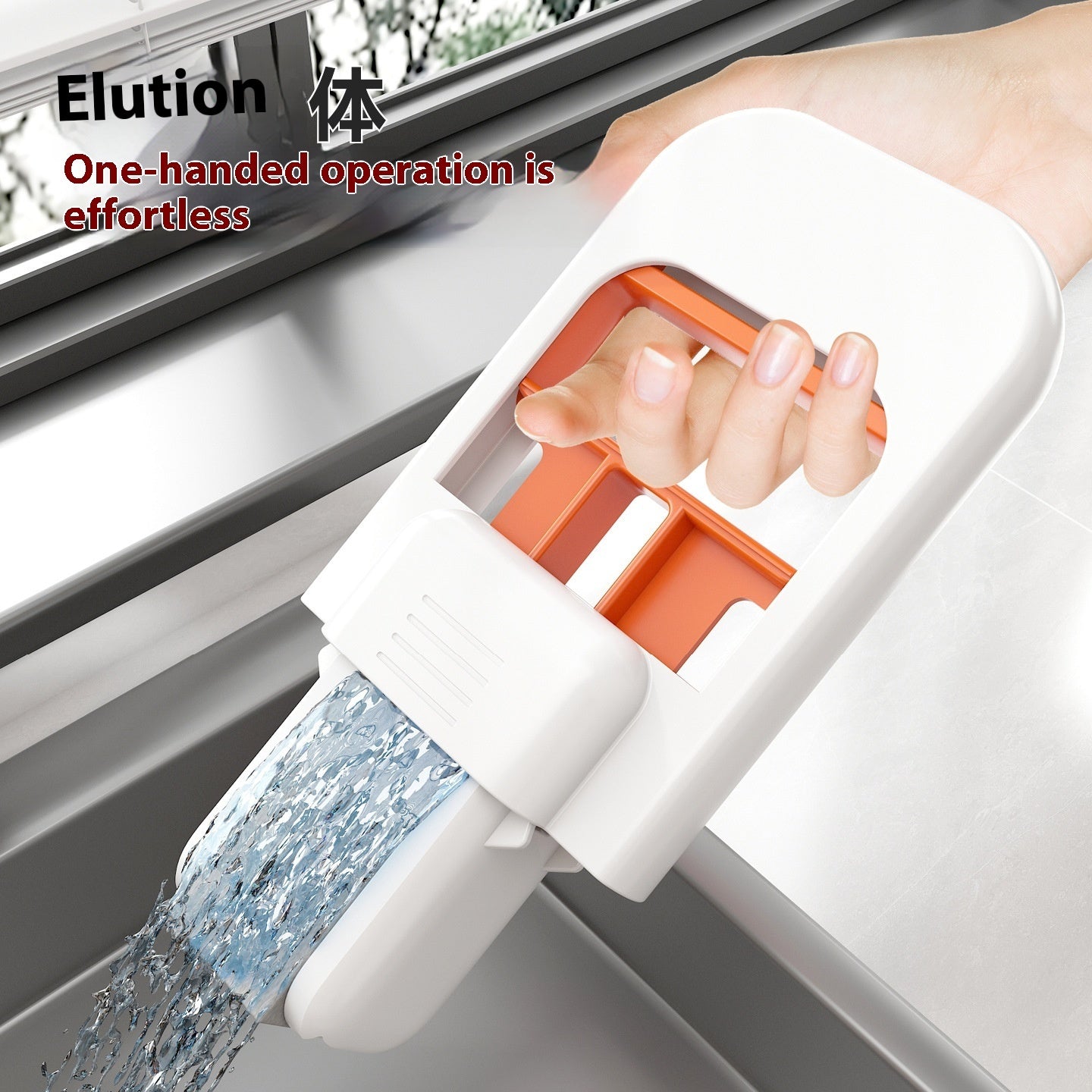 Mopa de escritorio mini de mano plegable, pequeña, de algodón, herramienta de limpieza de esponja para baño, cocina, escritorio, vidrio, sala de estar, coche