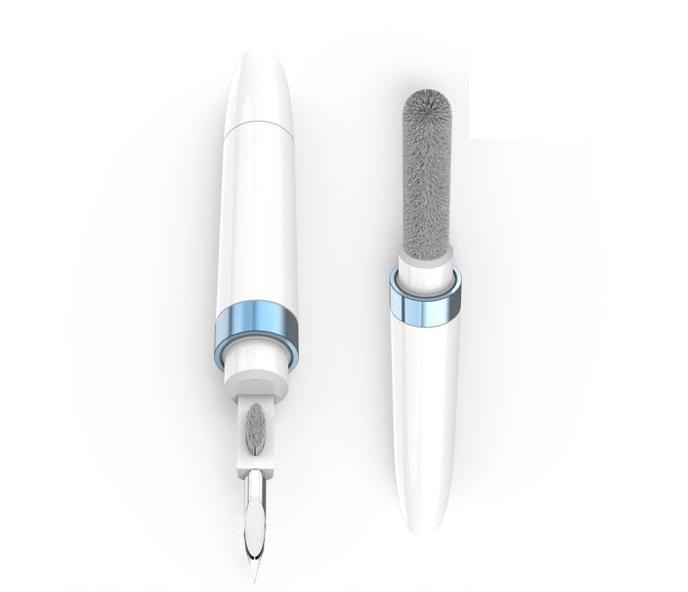 Bolígrafo de limpieza para auriculares, tapones para los oídos, audífonos, teclado de ordenador y móvil, kit de cepillos de limpieza