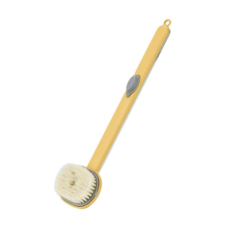 Cepillo de ducha doble propósito multifuncional desmontable, cepillo de baño para espalda, esponja de baño, cepillos limpiadores con mango, masajeador, cepillo de baño y artilugios