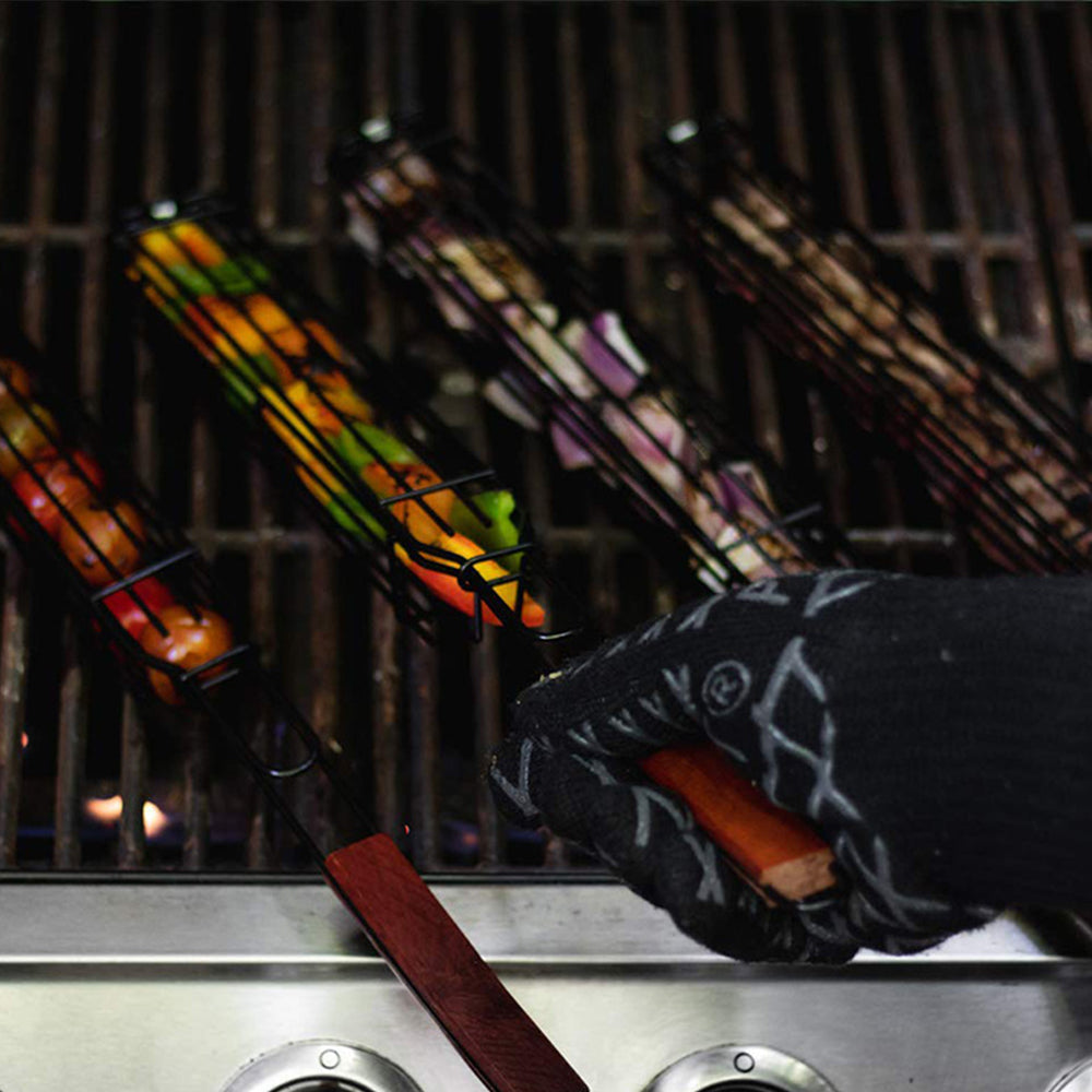 Malla de acero inoxidable para parrilla BBQ Utensilios de cocina