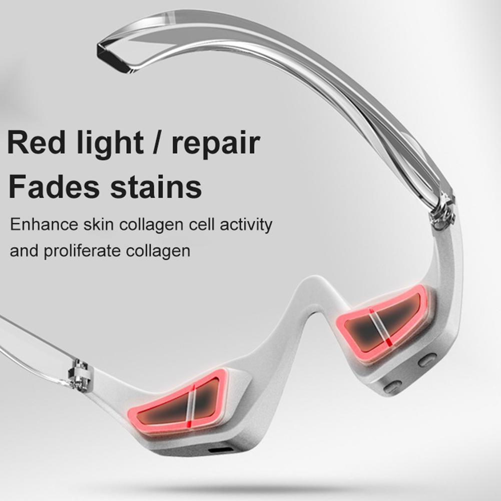 Instrumento de belleza ocular 3D Microcorriente Pulsada para Relajar los Ojos, Reducir Arrugas y Ojeras, Eliminar Bolsas de Ojos, Masajeador, Herramienta de Belleza