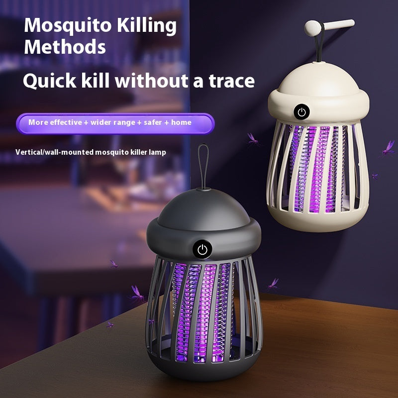 Lámpara antimosquitos, repelente de insectos, menos radiación, trampa para insectos eléctrica silenciosa, carga USB, repelente antimosquitos para exteriores