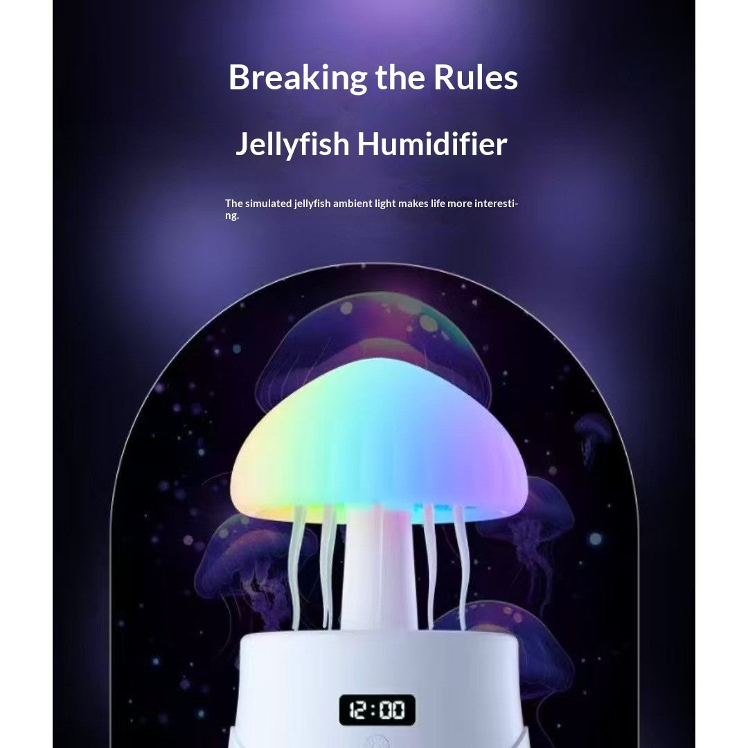 Humidificador Medusa Bluetooth Altavoz de Ruido Blanco Luz Ambiental RGB