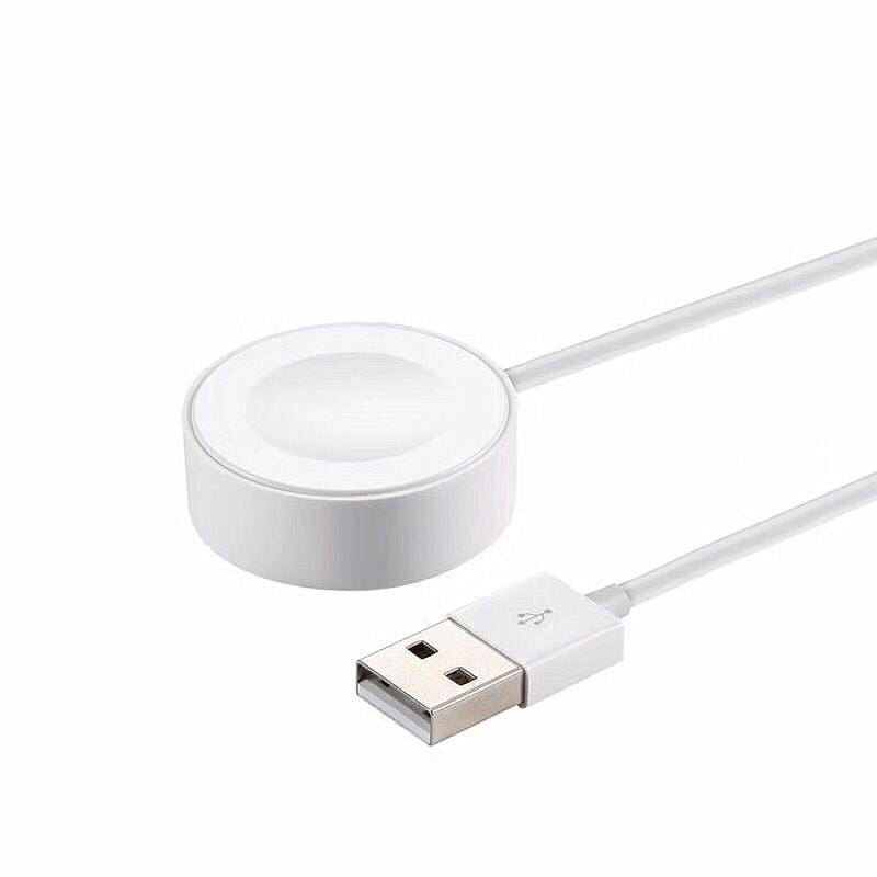 Cargador inalámbrico portátil para Apple Watch, estación de carga, base y cargador USB