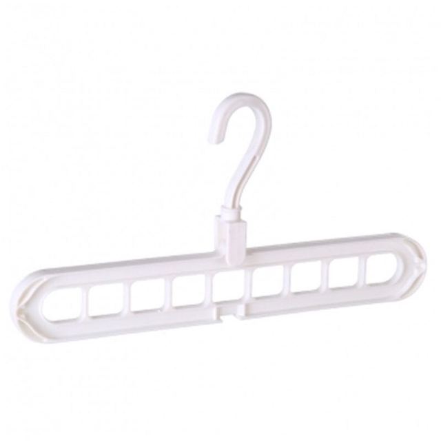 Percha de ropa de plástico Percha de almacenamiento Gancho de percha