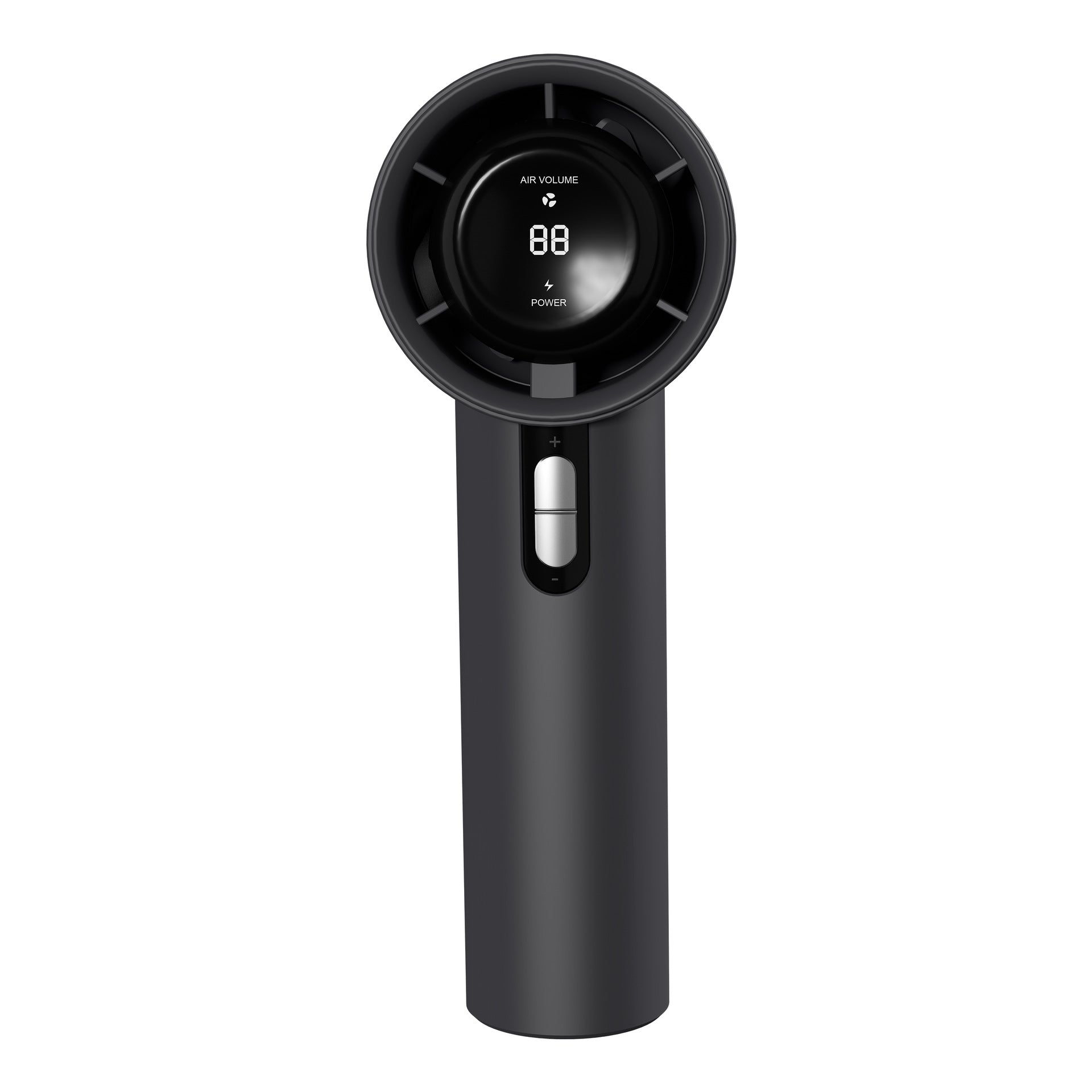 Ventilador portátil de mano Turbo con refrigeración de semiconductores, batería de 3000 mAh, velocidades de viento ajustables, mini ventilador personal