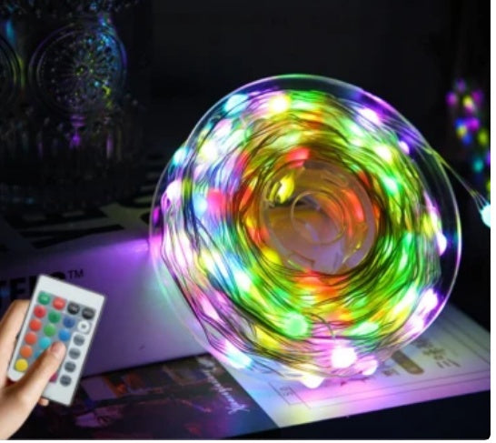 Luces de Navidad para Árbol LED Animadas Multicolor, Luces de Navidad para Jardín, Patio, Decoraciones Navideñas