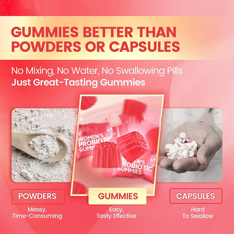 60 Gomitas Probióticas para Mujer