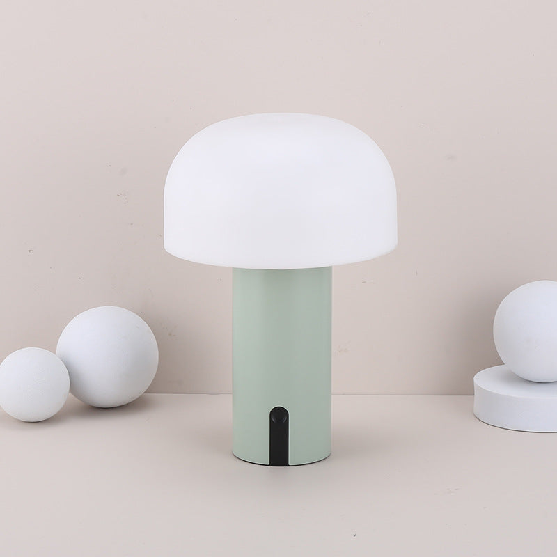 Lámpara de noche LED de mesa táctil con forma de seta decorativa