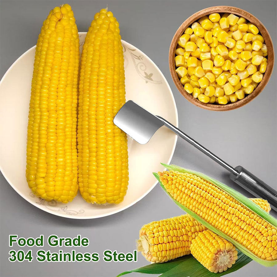 Pala de maíz multifuncional de acero inoxidable para cocina doméstica