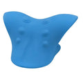 Estirador de cuello para el estiramiento de la columna cervical, relajación muscular por gravedad, almohada de masaje para hombros, alivio del dolor y corrección de la columna vertebral