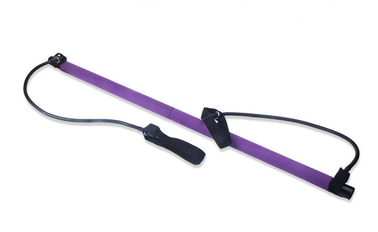 Bandas de Resistencia para Yoga y Crossfit Ejercitador Cuerda de Tensión Portátil Gimnasio Entrenamiento Barra de Pilates Bandas Elásticas