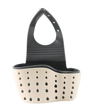 Soporte para desagüe de cocina, goma, estante de almacenamiento de esponjas, cesta, organizador de paños de lavado, estante de jabón para inodoro de baño
