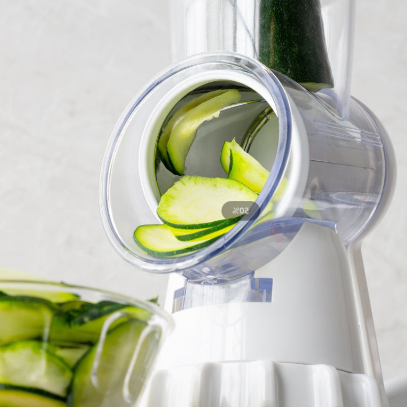 Rebanador de verduras 3 en 1, accesorios de cocina manuales, rallador para cortador de verduras, picador redondo, triturador de mandolina, patatas, artículos de cocina para el hogar, utensilios de cocina