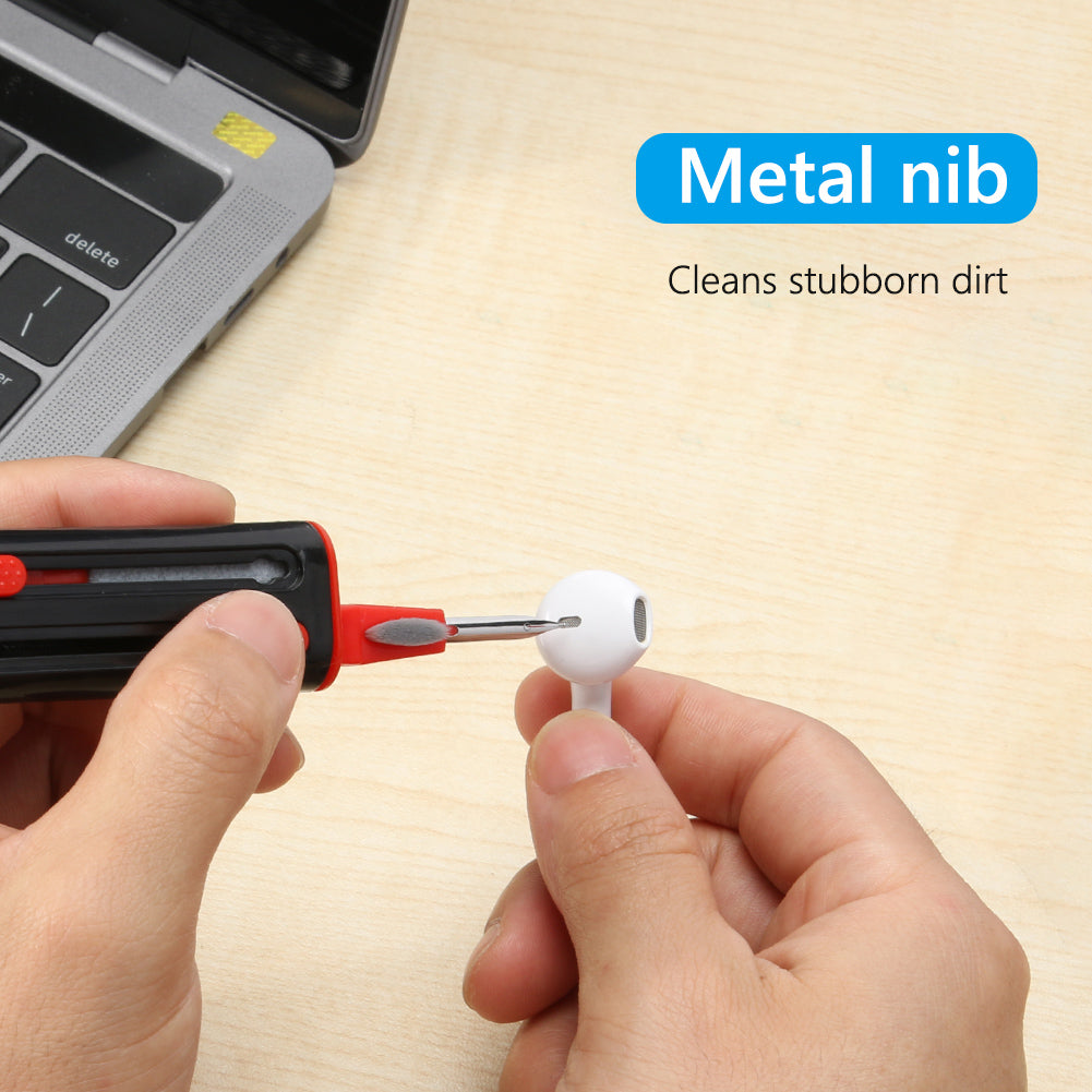 Nuevo kit de limpieza de pantalla para Airpods Pro 3 2 1, bolígrafo de limpieza para auriculares Bluetooth, cepillo para estuches de auriculares, herramientas de limpieza para Xiaomi Airdots Cleaner