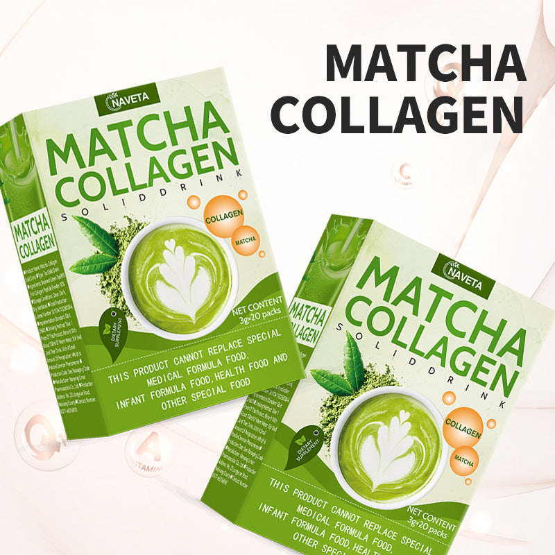 Colágeno con Glutatión en Polvo Sabor Matcha