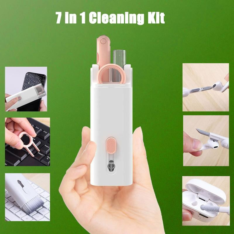 Juego de bolígrafos de limpieza multifuncionales compatibles con Bluetooth, limpiador de teclado, herramientas de limpieza, kit extractor de teclas