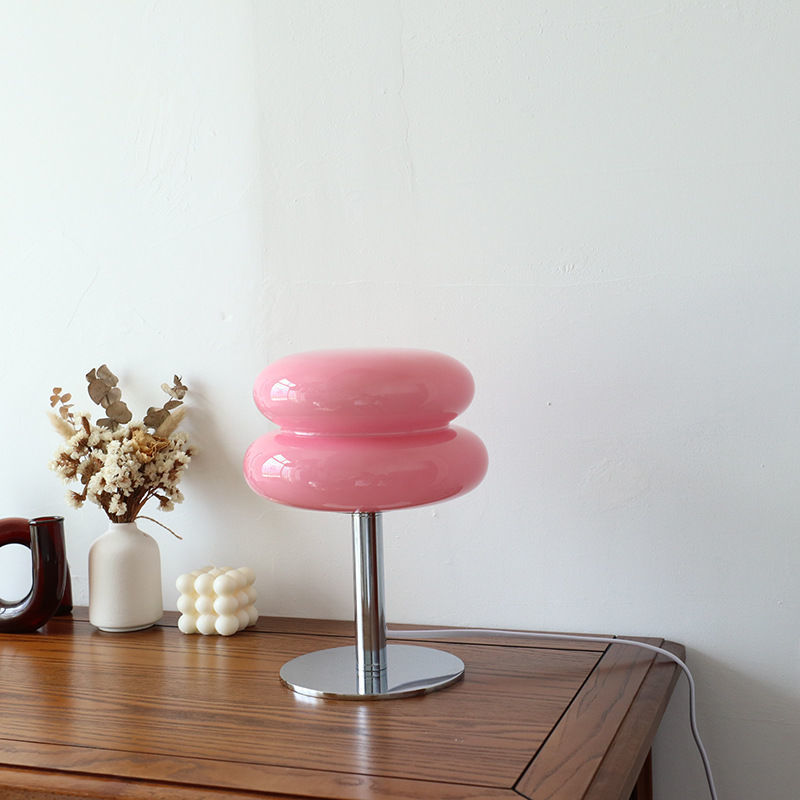 Lámpara de mesa nórdica minimalista de estilo rústico antiguo