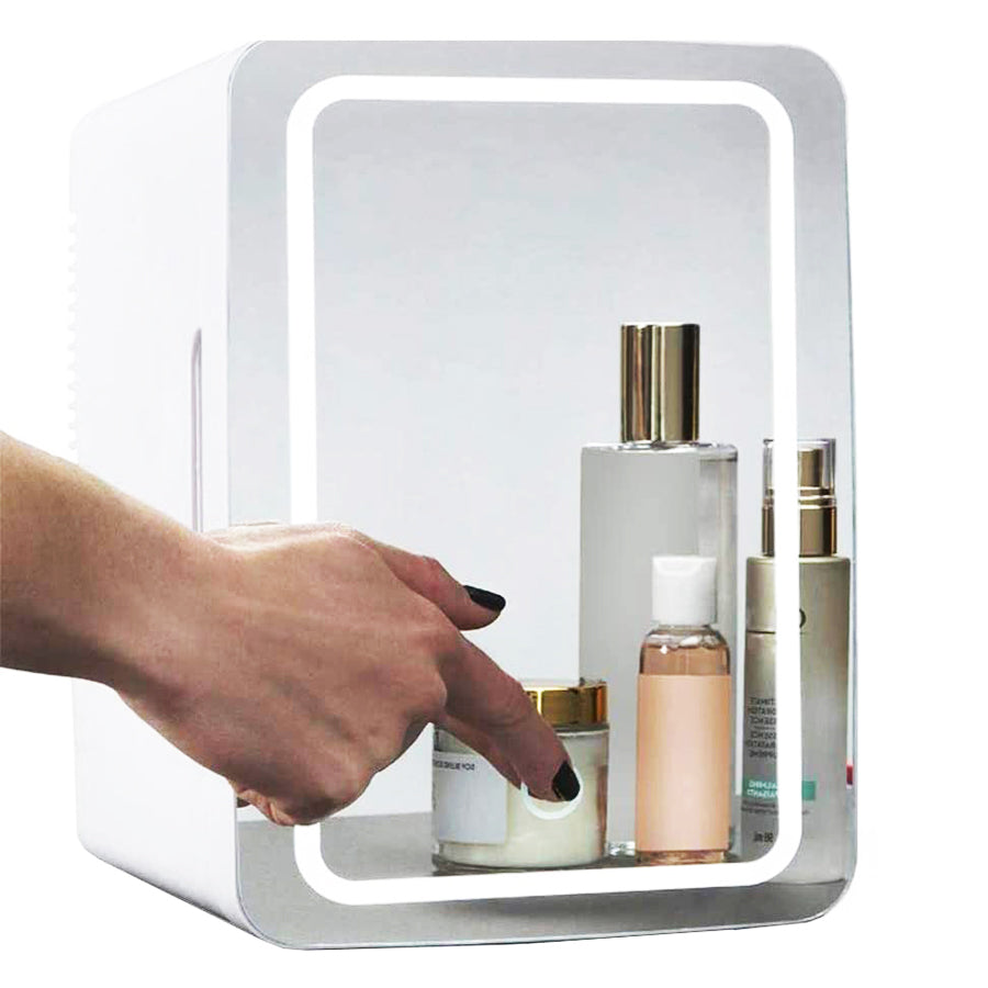 Mininevera de maquillaje, refrigerador portátil para cosméticos, enfriador y calentador, congelador para perfumes, productos de belleza y cuidado de la piel