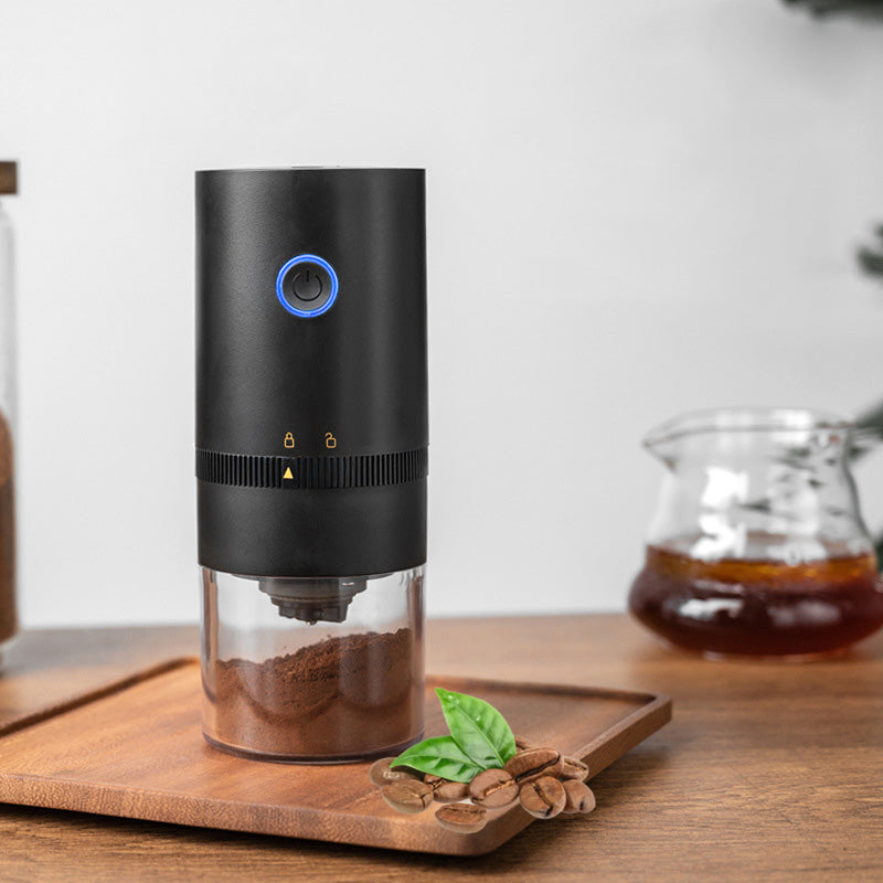 Nuevo molinillo de café eléctrico portátil mejorado, carga USB TIPO-C, molinillo de granos de café profesional con núcleo de cerámica