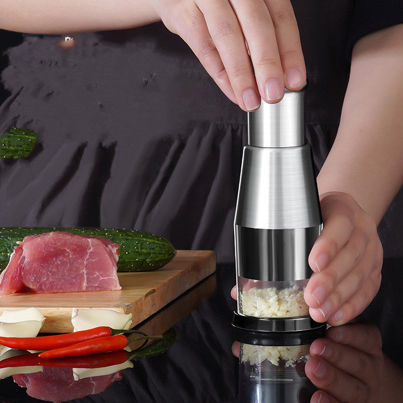 Trituradora de Ajo Picadora de Cebolla Picador de Vegetales Múltiple Prensa de Ajo Manual Exprimidor de Ajo Gadget de Cocina