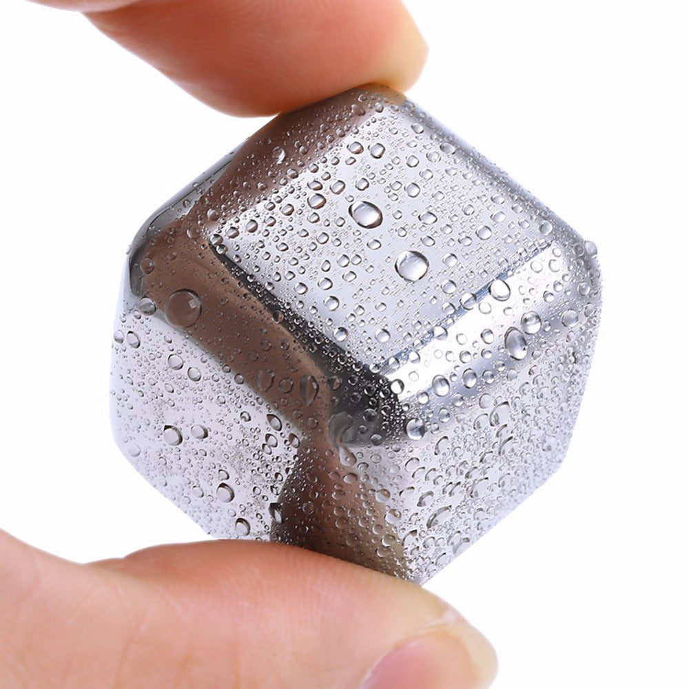 Cubitos de hielo: juego de piedras reutilizables para enfriar whisky, cubitos de hielo, rocas para enfriar, herramienta de barra de fiesta