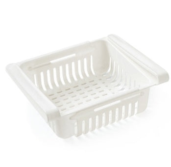 Cesta telescópica para refrigerador, cajón de almacenamiento para refrigerador, caja de conservación de frescura, caja de congelación, estante de almacenamiento