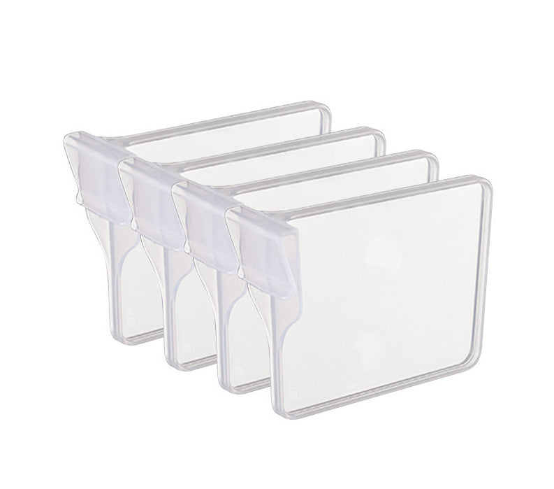 Divisor de frigorífico, clip organizador para frigorífico doméstico, ajustable