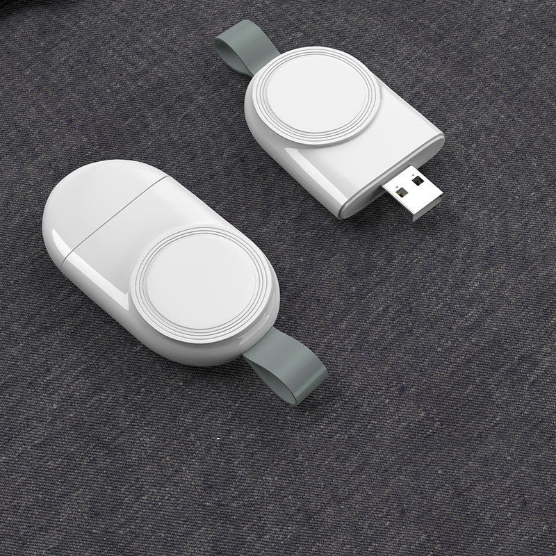 Cargador inalámbrico portátil para Apple Watch, estación de carga, base y cargador USB