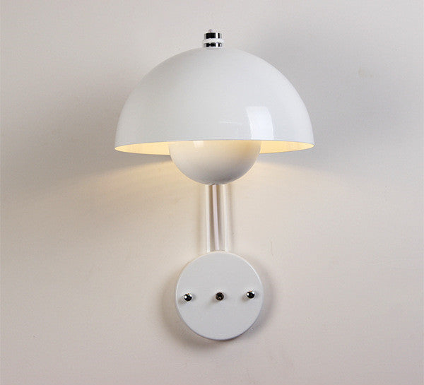 Lámpara de pared nórdica minimalista moderna creativa con forma de capullo de flor