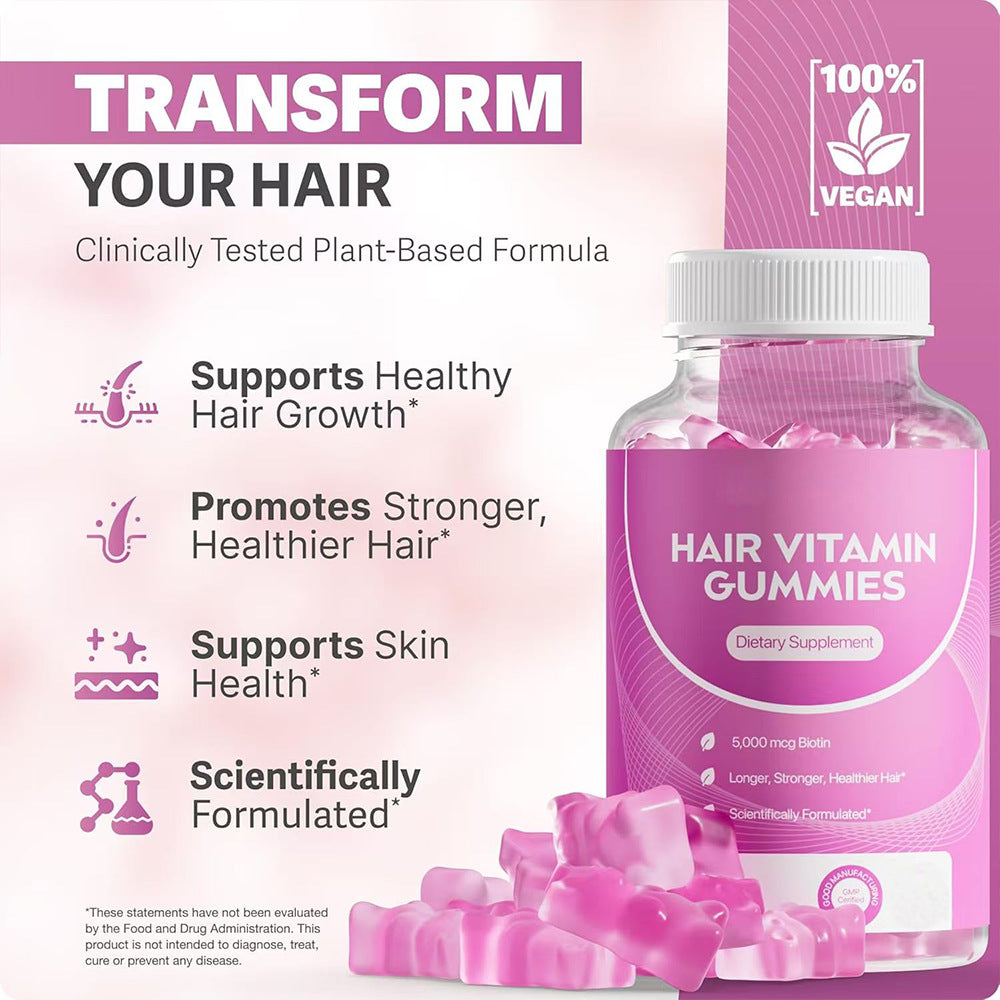 Condiciones de almacenamiento de las gomitas para el crecimiento del cabello a temperatura ambiente