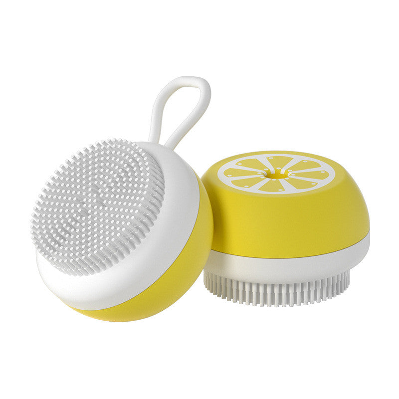 Cepillo de baño para perros y gatos, 2 en 1, peine de masaje para mascotas, silicona suave, peine de aseo para mascotas, herramientas de limpieza para perros, suministros para mascotas