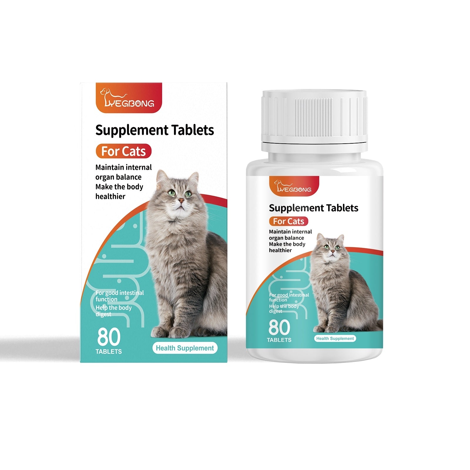 Comprimidos probióticos para gatos