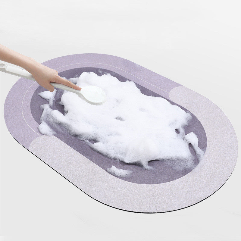Alfombrilla de baño, alfombrilla de entrada, alfombrillas de baño súper absorbentes, alfombras de baño de secado rápido, alfombrillas de suelo antideslizantes modernas y sencillas para el hogar