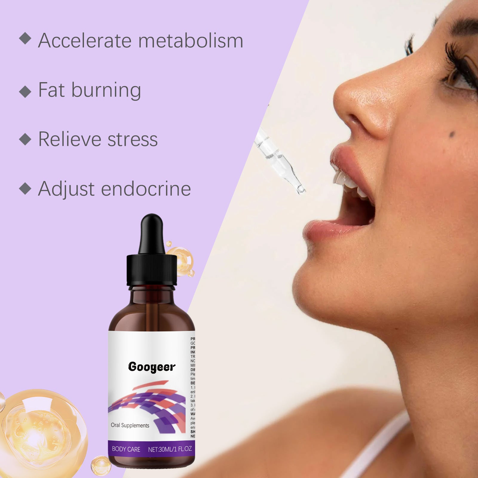 Tratamiento corporal con suplementos orales Googeer